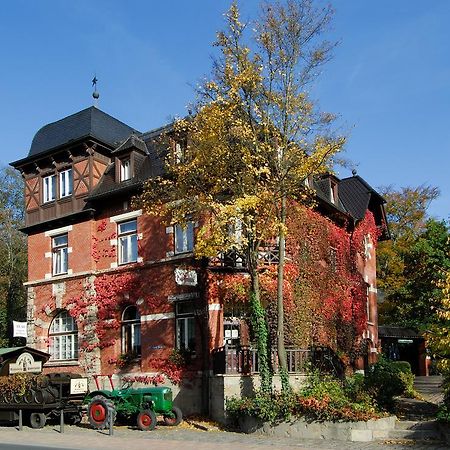 Braugasthof Papiermuehle Jena Bagian luar foto