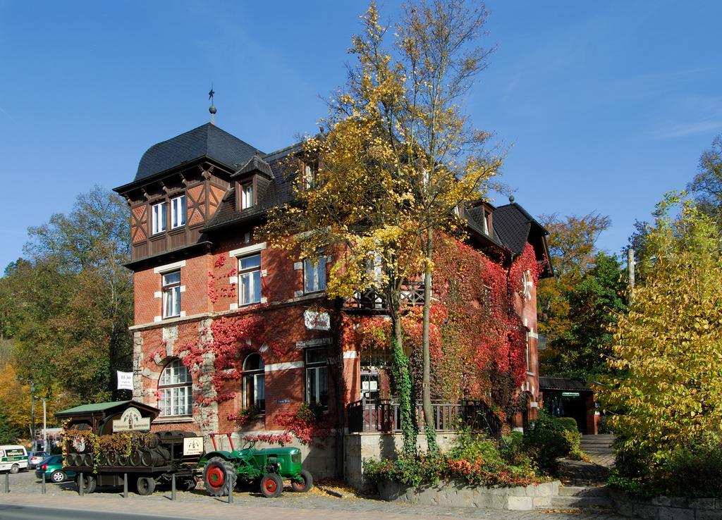 Braugasthof Papiermuehle Jena Bagian luar foto